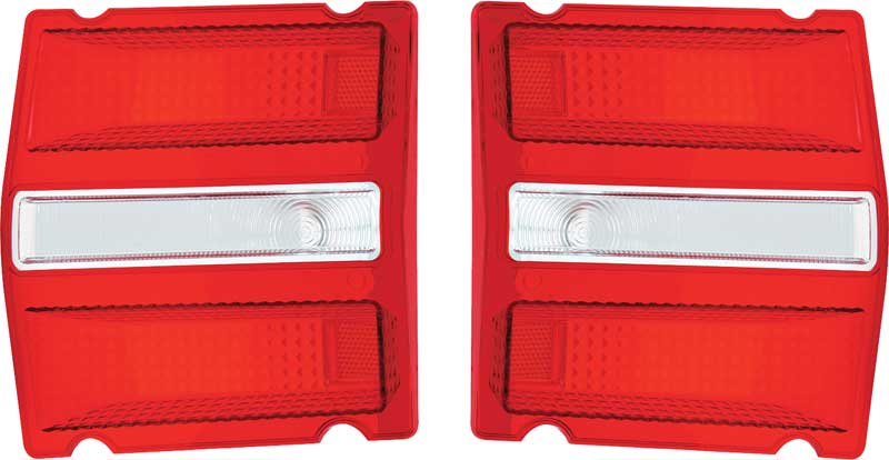 1968 Dodge Dart Tail Lamp Lenses 