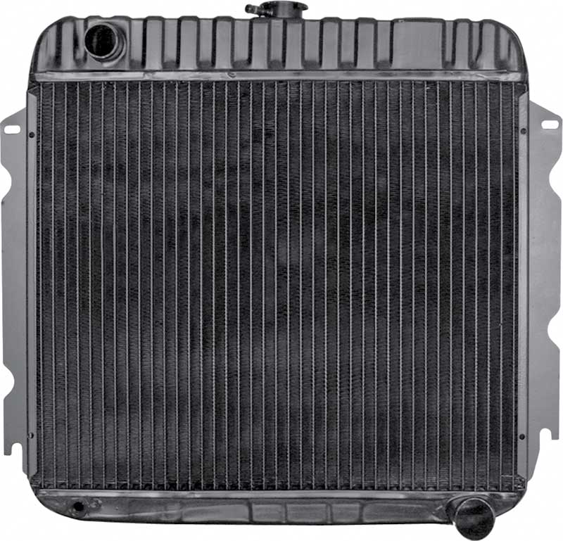 1970-72 Mopar A-Body Small Block V8 With Standard Trans 3 Row Replacement Radiator 