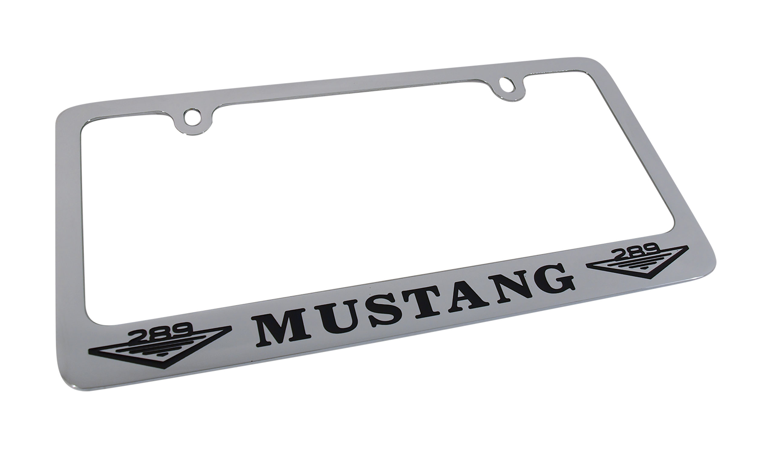 1964-1966 Ford Mustang License Frame - 64-66 Mustang Chrome