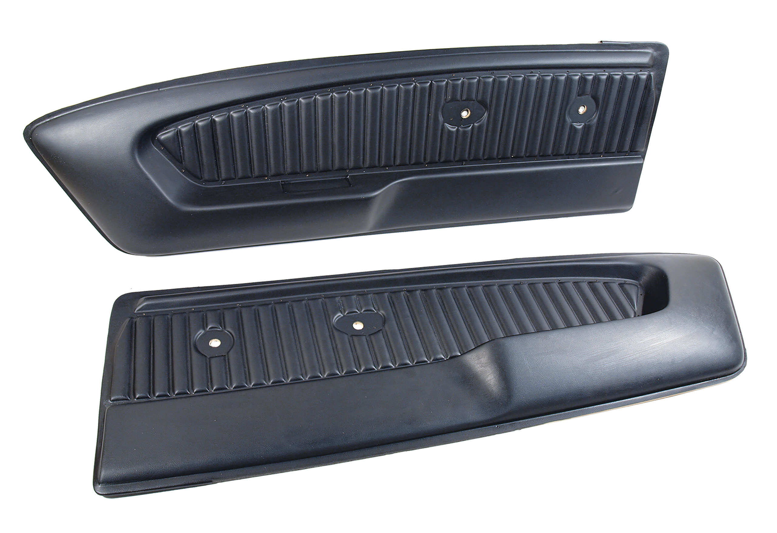 1964-1966 Ford Mustang Deluxe Door Panels - Black