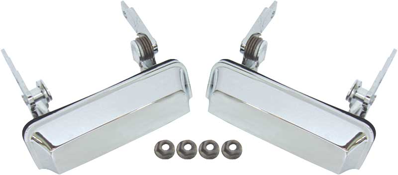 1971-1972 Mopar B-Body Outer Door Handle Set 