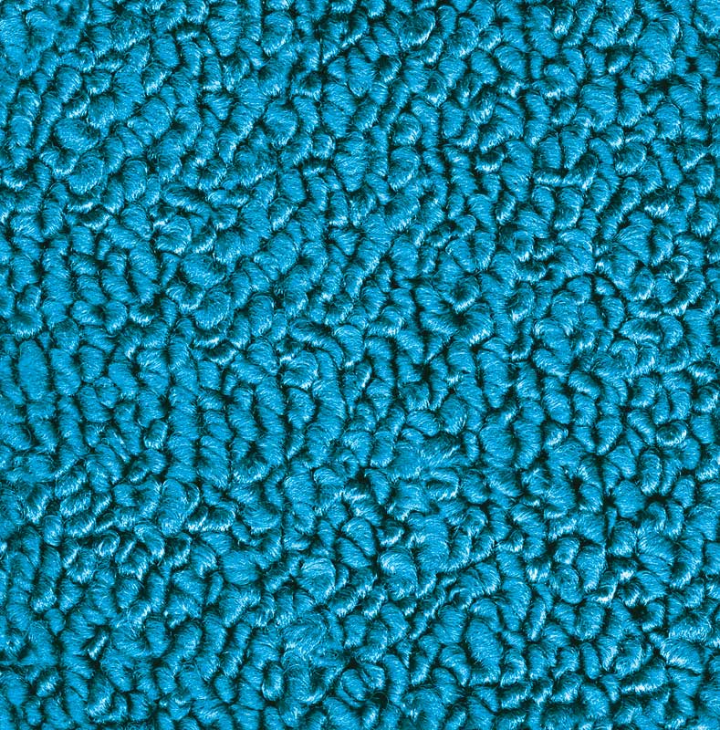 1968-70 Dodge Charger WithAuto Trans Medium Blue Loop Carpet 