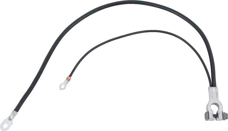 1970-72 Mopar B/E-Body Negative Battery Cable - 23-1/2" 