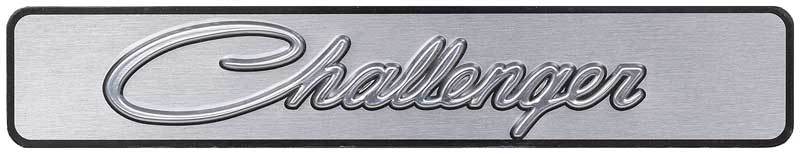 1971-74 Challenger Dash Emblem Insert Only 