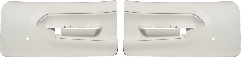 1970-74 Barracuda / 'Cuda White Front Door Panels 