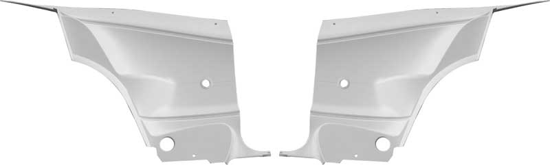 1970-74 Barracuda / 'Cuda White Rear Panels 