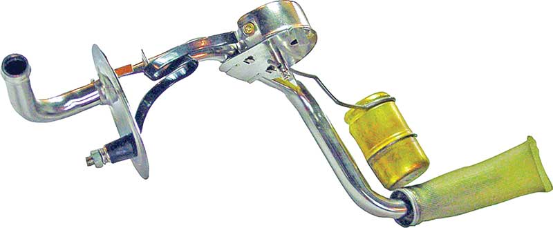 1963-74 A-Body Stainless Steel Sending Unit With1/2" Outlet With 1/4" Fuel Return 
