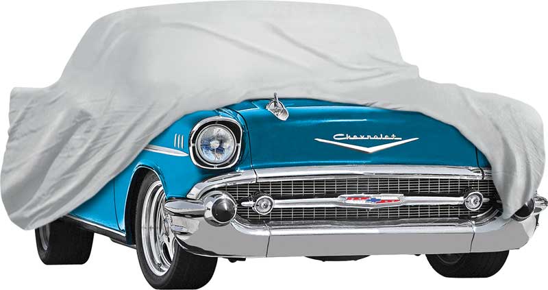 1957 Chevrolet 2 Door / 4 Door (Except Wagons) GrayWeather Blocker Car Cover 