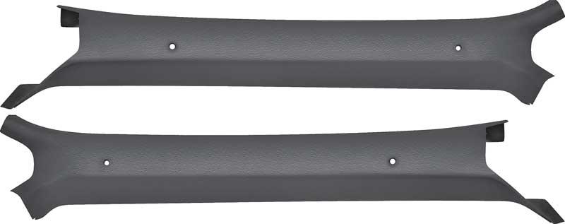 1975-79 Nova / X-Body Interior Front Pillar Post Moldings - Pair 