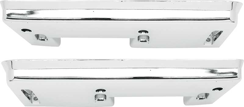 1962-67 Chrome Rear Arm Rest Bases - Pair 