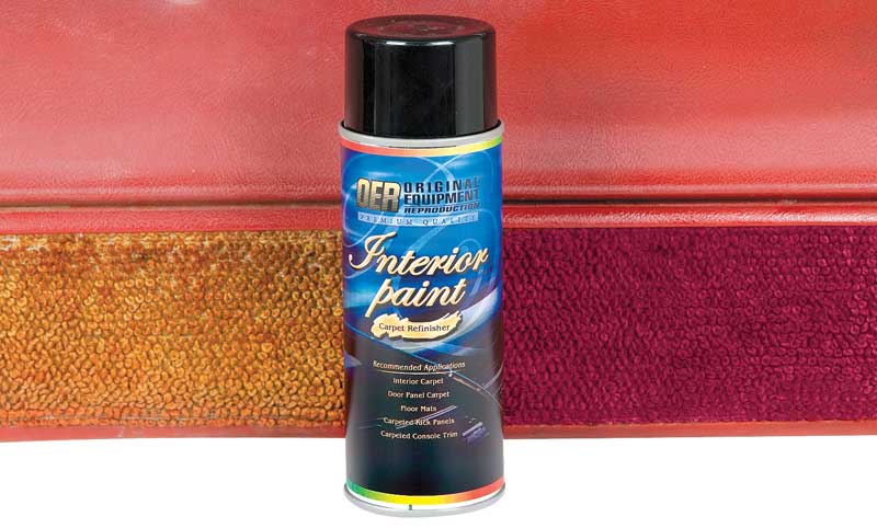 Black Restoration Carpet Dye - 12 Oz Aerosol Can 