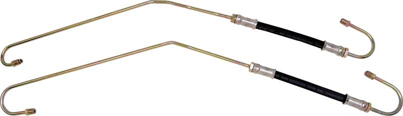 1962-67 Chevy II / NovaPower Steering Ram Hoses (pr) 