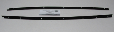 1974-1978 Mustang II Outers Only Authentic Window Felts Whiskers Kit (2pcs)