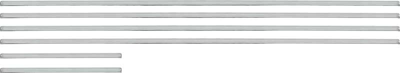 1968 Firebird Standard Convertible Door Panel Molding Kit-6Pc 