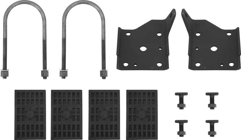 1968-69 Mono To Multi Leaf Conversion Hardware Kit (With U Bolts And T Bolts) 