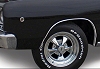 1968 1969 1970 Dodge Super Bee and Coronet Wheel Trim Opening Molding Set