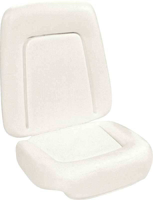 1967-68 Camaro with Standard Interior Bucket Seat Foam for One Bucket Seat 