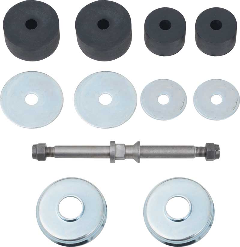 1955-57 Chevrolet Engine Mount Bushing/Stud Set - 6 Cyl / V8 