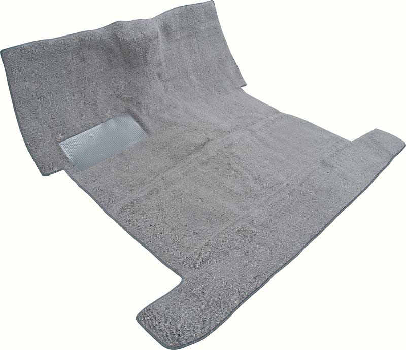 1955-59 Chevy/GMC 2 Wheel Drive Pickup With Low Hump Gunmetal GrayMolded Loop Carpet Set 