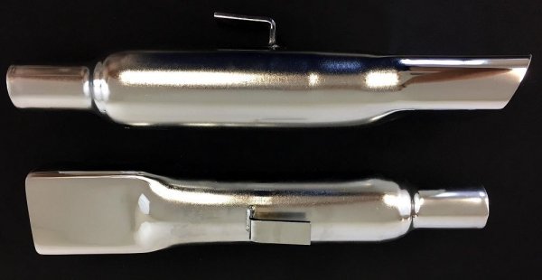 1968-1974 A-Body Dodge and Plymouth Chrome Exhaust Tips