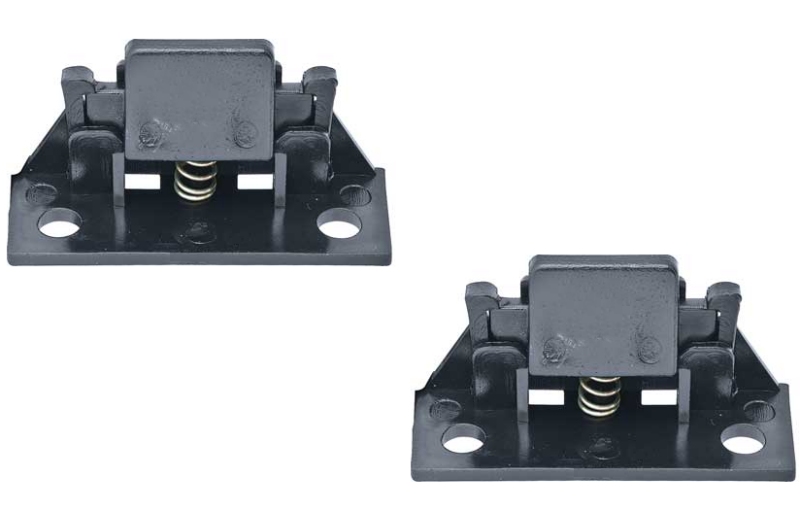 1971-1974 B-Body Mopar Hood Alignment Spring Loaded Bumper Kit Wedges