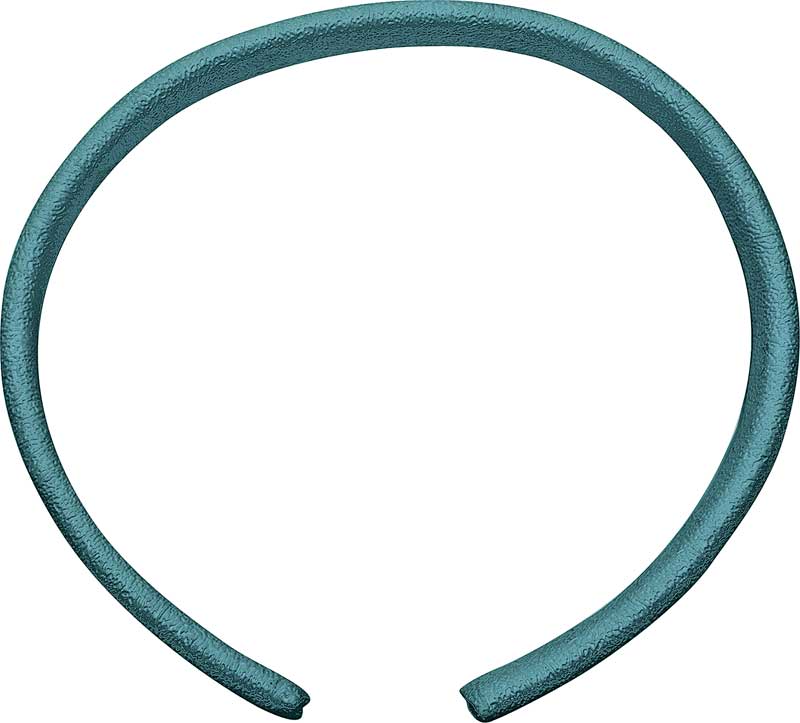 Universal Aqua / Turquoise Snap On Double Lip StyleWindlace(Sold By The Foot) 