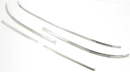 1967-1968-1969 Camaro / Firebird Coupe 5 Piece Windshield Molding Set 