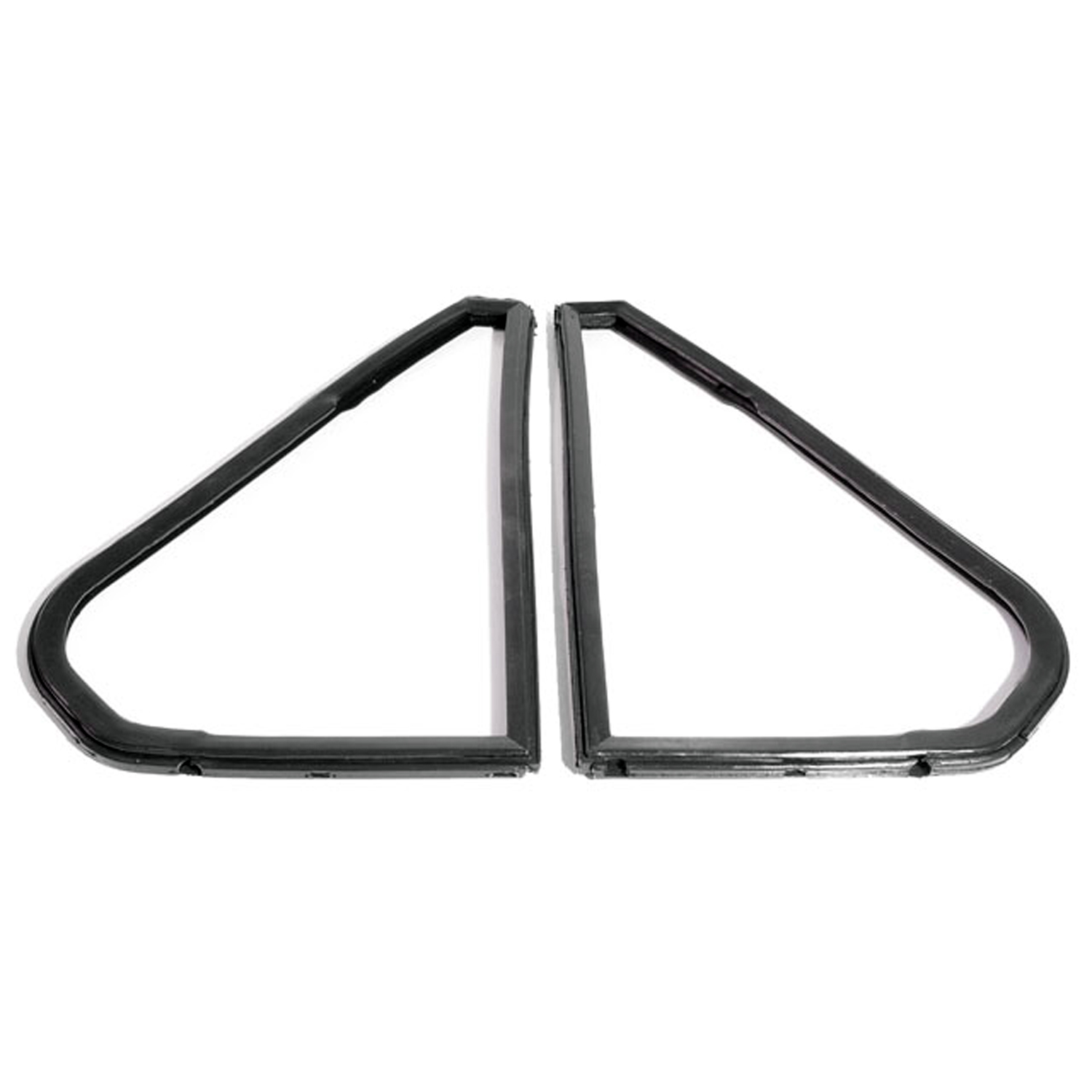 Metro Front Vent Window Seals w/ Division Bar For Metropolitan Series A 1954; WR 7100