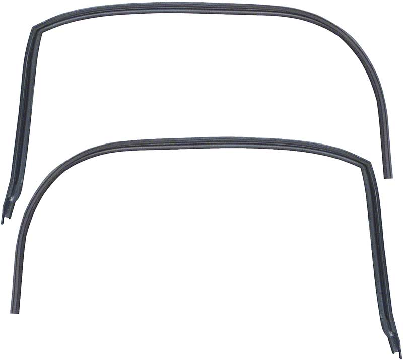 1968-69 Camaro / Firebird Coupe Reproduction Roof Rail Weatherstrips 