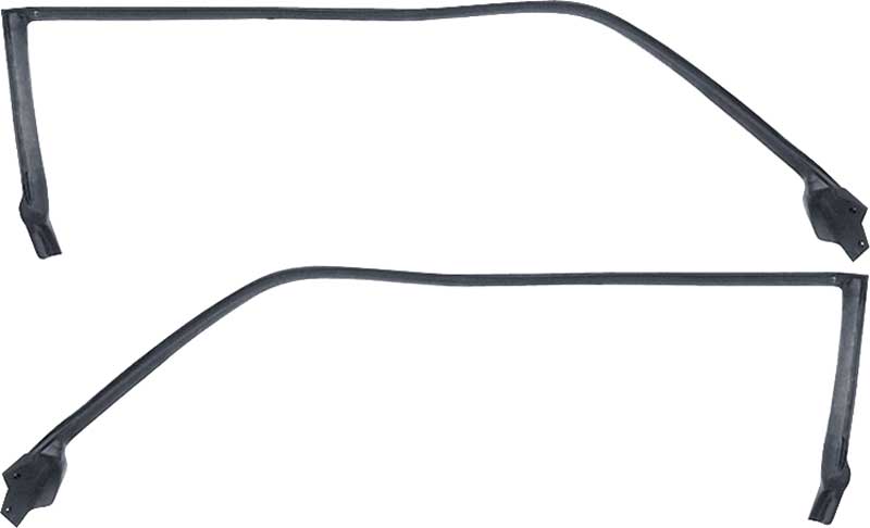 1970-81 Camaro / Firebird Coupe Reproduction Roof Rail Weatherstrips 