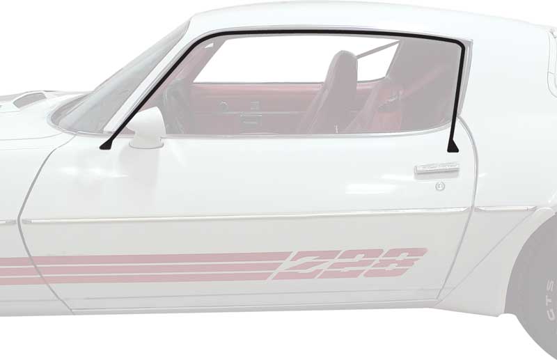 1970-81 Camaro / Firebird Coupe Original Style Latex Roof Rail Weatherstrip 