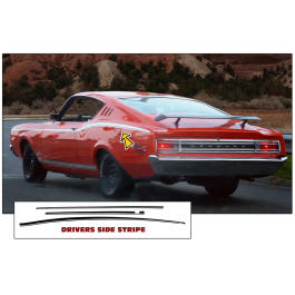 1968 Mercury Cyclone GT Upper Body Stripe Kit