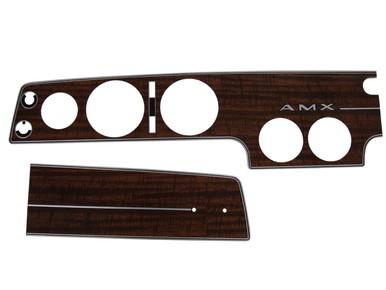  1970 AMC AMX Dash Bezel Kit (with AC)