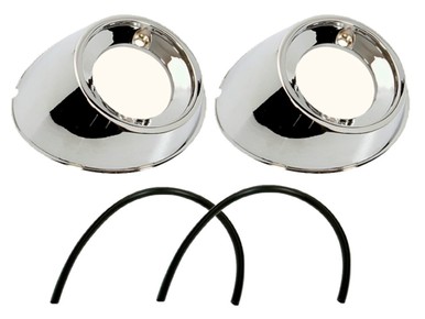  1967 Plymouth Barracuda Back-up Light Bezels