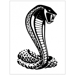 Ford Cobra 2 Snake Decal