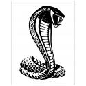 Ford Cobra 2 Snake Decal 27"