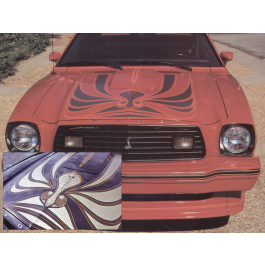 *1978 King Cobra Hood Snake Decal