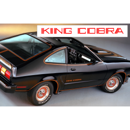 1978 King Cobra Door Name Decal