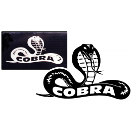 Mustang Striking Cobra Decal - 11" x 19"