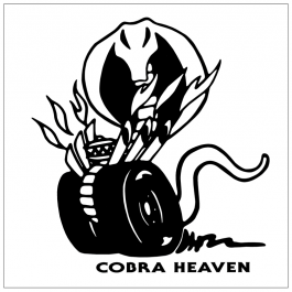 Mustang Cobra Heaven Decal - 20" x 18.5"
