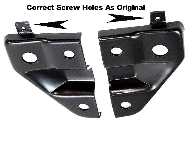 Cuda Hood Pin Support Brackets Mopar