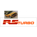 1984 Mercury Capri RS Turbo Decal