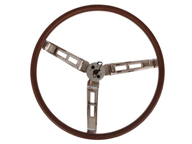 1966-69 A,B,C-Body Rallye Woodgrain Steering Wheel