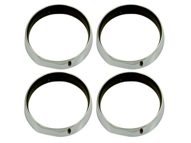  1971 Plymouth Cuda Chrome Headlight Bezels