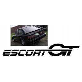 1986 Ford Escort GT Door or Trunk Lid Decal