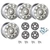 Mopar Rallye Wheels Package Dark Argent for Dodge and Plymouth Models 17x8"