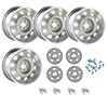 Mopar Rallye Wheels Package Light Argent for Dodge/Plymouth Models 17x8"