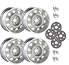 Mopar Rallye Wheels Package for Dodge /Plymouth Dark Argent (2)17x9 (2)17x8"