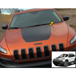 2014-15 Jeep CHEROKEE KL Trailhawk Hood Blackout Decal