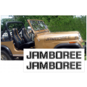 1982 Jeep Hood Decal Lettering Kit - JAMBOREE Name